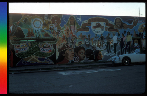 Sherman Unidos Barrio Mural