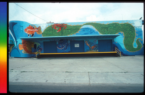 Barrio Logan Trolley Station (part of Kelco Historical Mural)