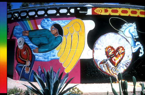 Centro Cultural de la Raza Building (detail)