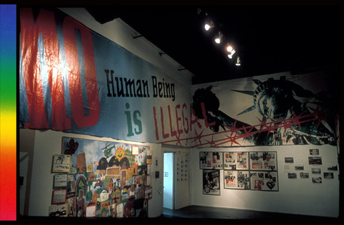 No Human Being is Illegal Exhibit