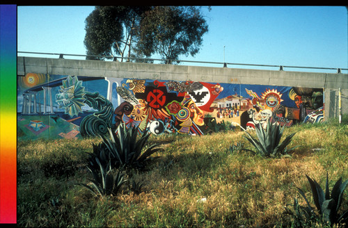 Master Plan Mural, Garden, and Mural in Progress