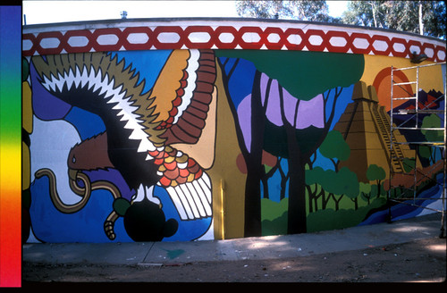 Centro Cultural de la Raza Building (detail)