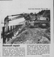 Seawall repair