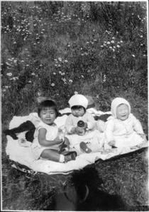 Selma and Ramona Hahn, and another baby