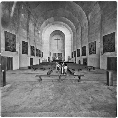 Interior of Espíritu Santo Church