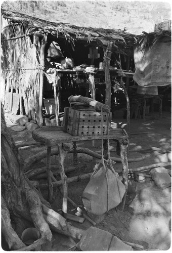 Cheese press at Rancho San Martín