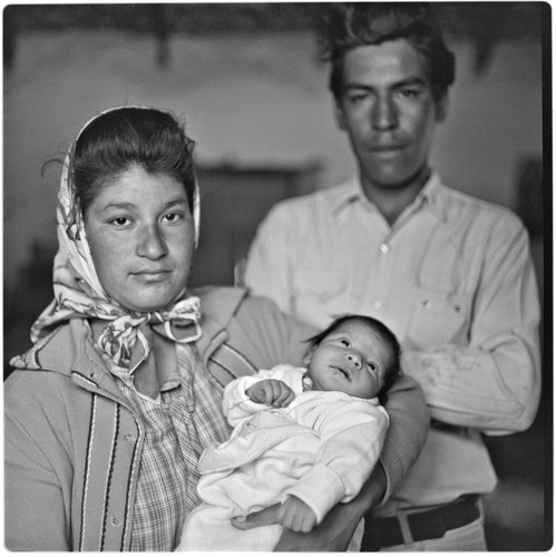 Adolfo Gaxiola MacLish, wife and Alfredo (new son) at Rancho Compostela