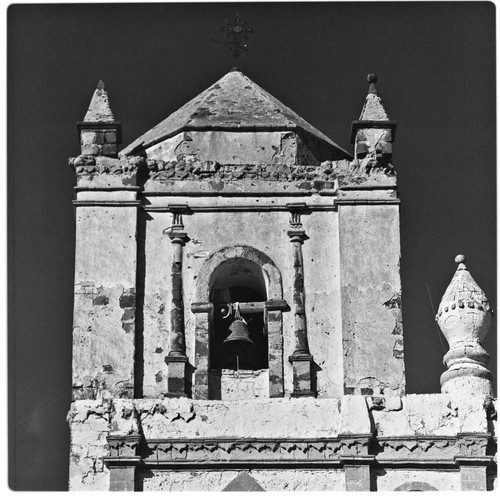 Exterior architectural details at Misión San Ignacio