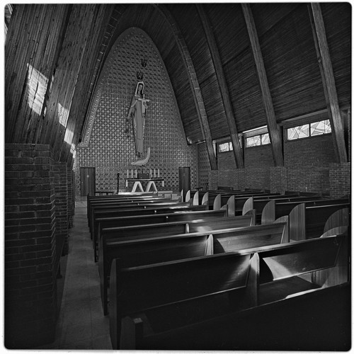 Interior of the Church of Nuestra Señora del Carmen