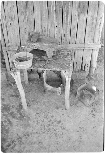 Metate at Rancho Carrizito