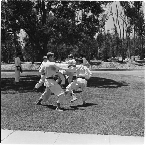 Karate class, UCSD