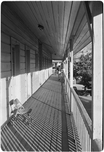 Balcony in the Hotel Central in Santa Rosalía