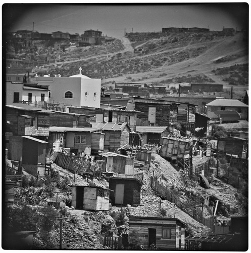 Western sector of Tijuana, typical of the irregular settlements of the city