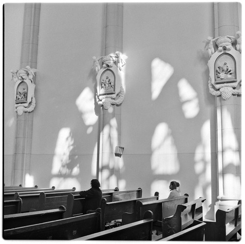 Interior of the San Francisco de Asís church