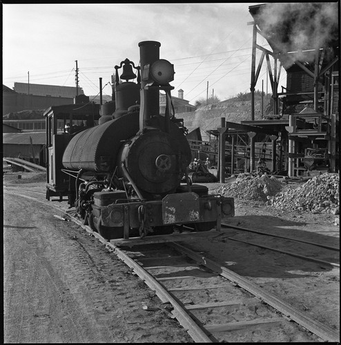 Locomotive for narrow-gauge railway at the Boleo Mining Company at Santa Rosalía