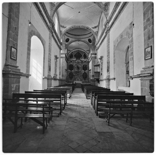 Interior of Misión San Ignacio