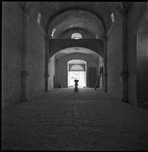 Church nave at Misión San Borja