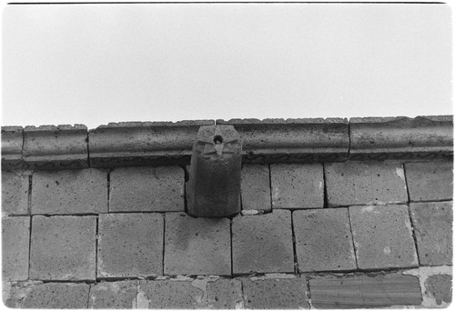 Exterior architectural detail at Misión Santa Gertrudis