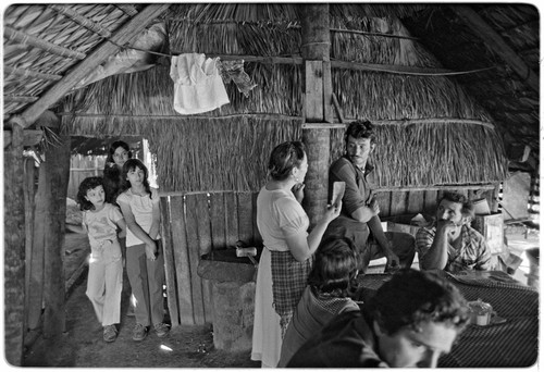 Dining area at Rancho Vivelejos