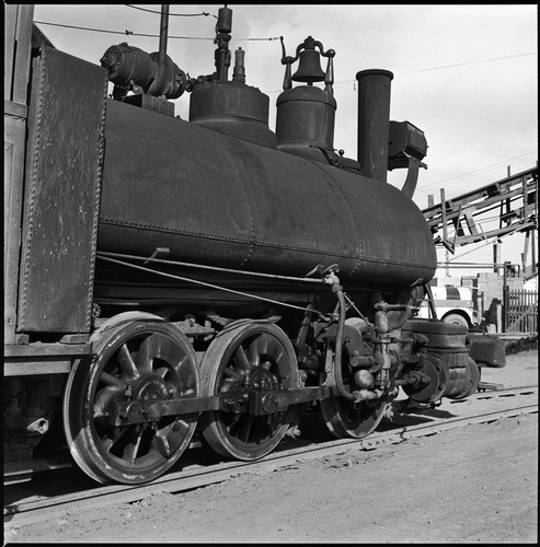 Locomotive for narrow-gauge railway at the Boleo Mining Company at Santa Rosalía