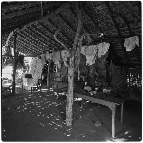 The corredor, a roofed and open-air porch, at Rancho Pie de la Cuesta