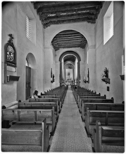 Interior of the Church of Nuestra Señora de la Asunción de Arizpe