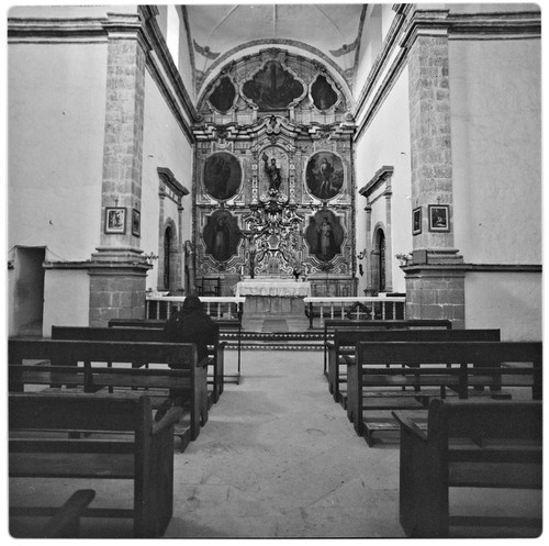 Interior of Misión San Ignacio