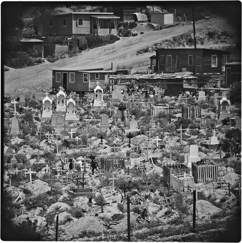 Municipal Cemetary Number 3, in the hills to the west of the center of the city