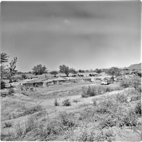 Adobe brick factory in the Los Mochis area