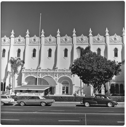 Façade of the Frontón Palace