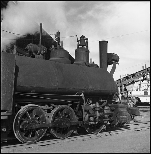 Locomotive for narrow-gauge railway at the Boleo Mining Company at Santa Rosalía