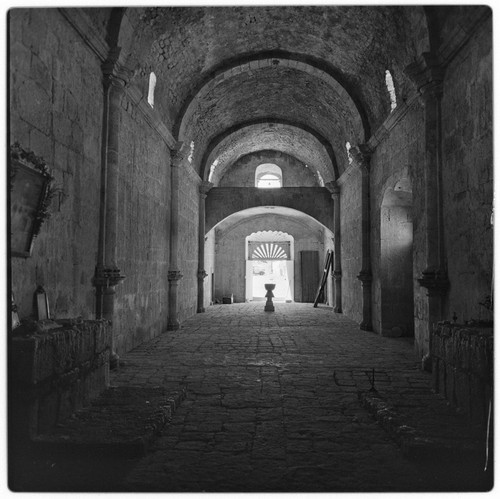 Church nave at Misión San Borja