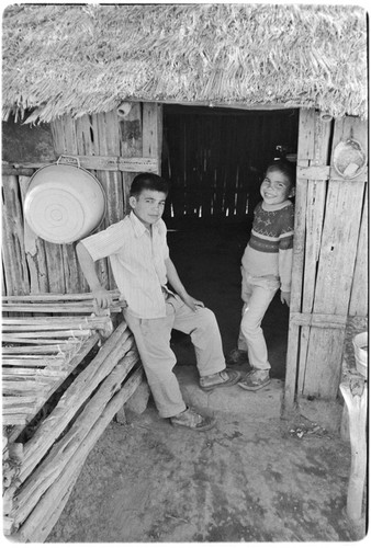 Inocencio ""Chencho"" Lopez, left, and Martín ""Pule"" Lopez at Rancho Carrizito