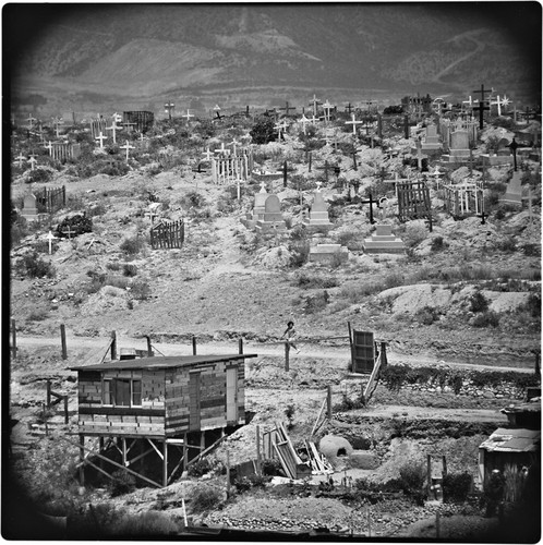 Municipal Cemetary Number 3, in the hills to the west of the center of the city