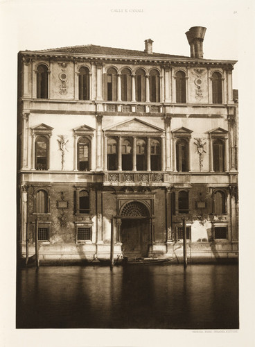 Palais Contarini Dalle Figure a S. Samuel, from Calli e Canali in Venezia