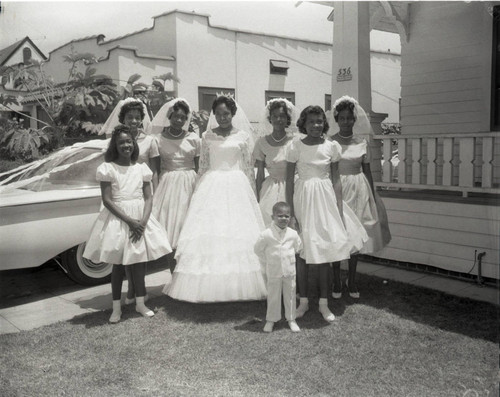 Jackson Wedding, Los Angeles, ca. 1960