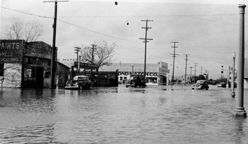 Flooded Walker Street