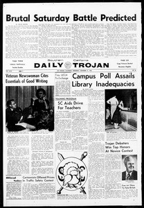 Daily Trojan, Vol. 48, No. 44, November 21, 1956