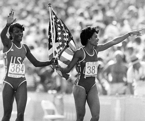 Women's 200 meters, 1984 Olympics