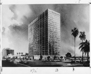 Travelers Tower, Wilshire & Kingsley, Los Angeles, 1961