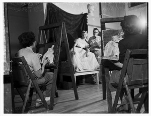 Barnsdall Park hobby craft classes, 1952