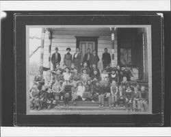 Students at Oak Grove School, Graton, California, 1905