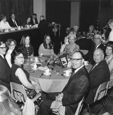 Chapman College Founders Day Banquet, Anaheim, 1973