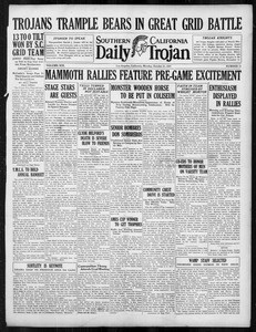 Daily Trojan, Vol. 19, No. 31, October 31, 1927