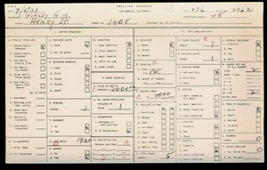 WPA household census for 1408 HENRY, Los Angeles