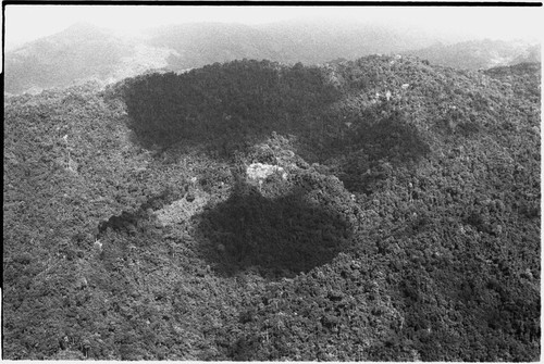 Adelbert Range: aerial view