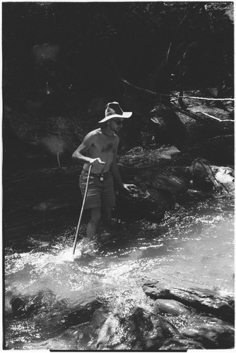 Roy Rappaport crossing river