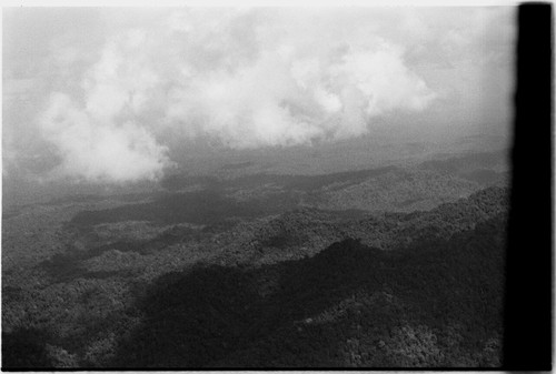 Adelbert Range: aerial view