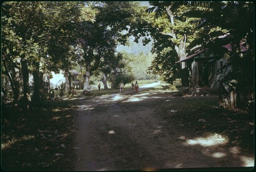 Lai San's store and surroundings, Moorea