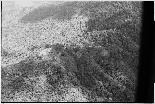 Adelbert Range: aerial view